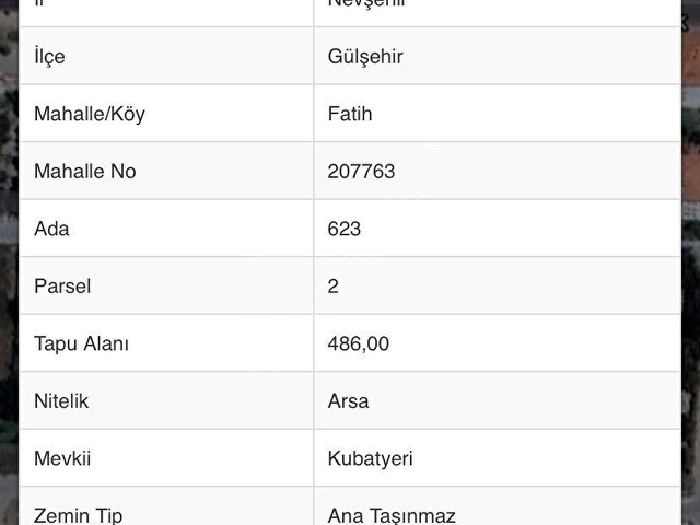 Gülsehirde Fatih Mahallesi satılık arsa - Görsel 10