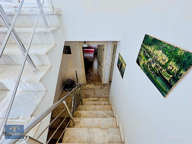 BODRUM GÜNDOĞANDA ÖZEL PİLAJA SAHİP SATILIK VİLLA. - Görsel 26