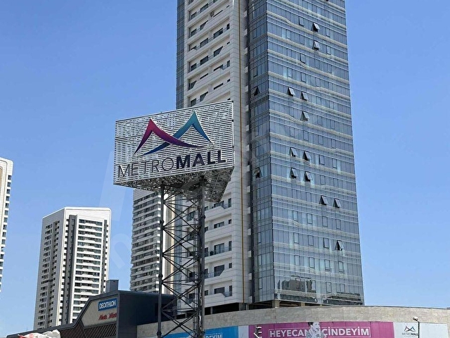 Eryaman Metromall Konutlarında Kiralık Geniş 1+1