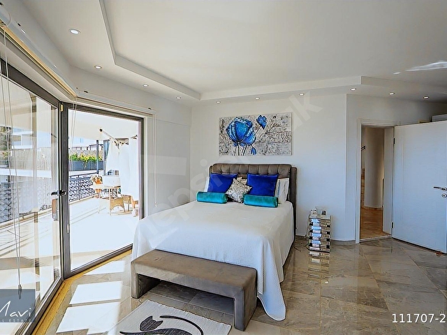 Kalkan Ortaalanda 6+2 lüks ful eşyalı geniş villa satılık - Görsel 6