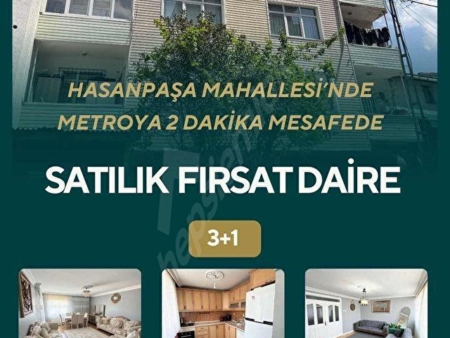Hasanpaşa Mahalesinde Metroya Yürüme Mesafesinde Satılık Daire - Görsel 2