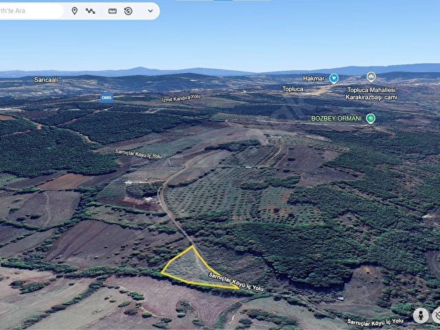 LUXORADAN KANDIRA DALCADA SATILIK YOLLU 3.368M² TARLA - Görsel 30