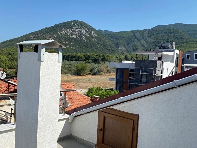 KUŞADASI GÜZELÇAMLI‘DA HOBI BAHÇELI DENIZ VE DOĞA MANZARALI SATILIK DUBLEKS DAIRE - Görsel 19
