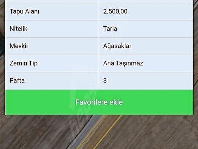 KONYA AKŞEHİR ASFALT CEPHE OSB yakini, Termal civ, SATILIK TARLA - Görsel 5