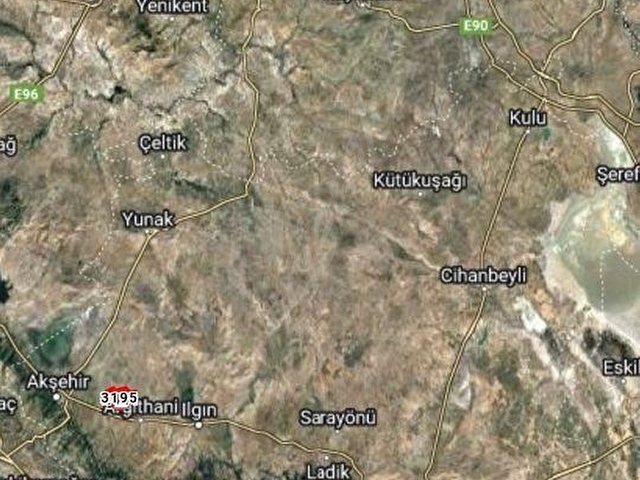 KONYA AKŞEHİR ASFALT CEPHE OSB yakini, Termal civ, SATILIK TARLA - Görsel 17