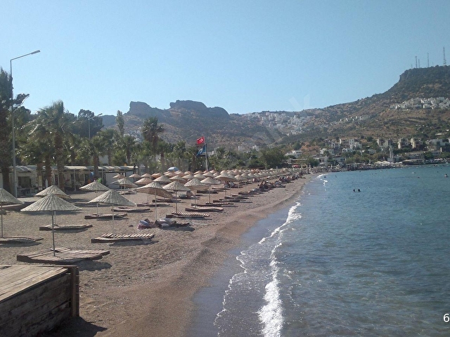 Bodrum Gündoğan Sürekli Yaşanır Site Deniz Manzaralı Bahçeli Kiralık Ev - Görsel 14