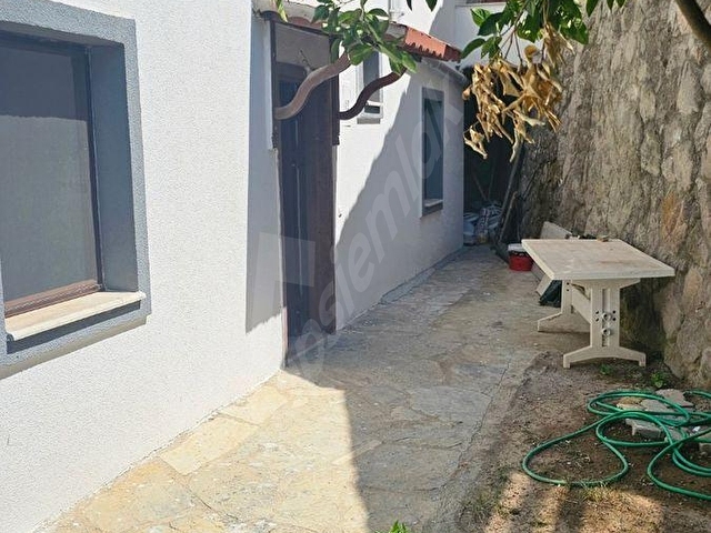 Bodrum Gündoğan Sürekli Yaşanır Site Deniz Manzaralı Bahçeli Kiralık Ev - Görsel 18