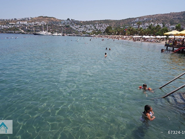 Bodrum Gündoğan Sürekli Yaşanır Site Deniz Manzaralı Bahçeli Kiralık Ev - Görsel 11