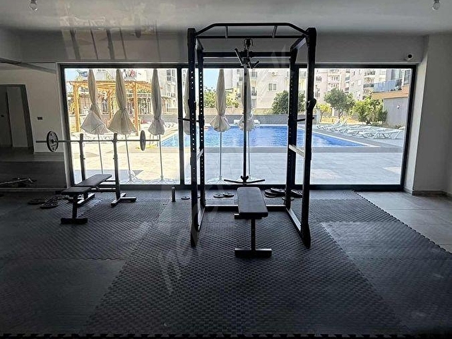 HAVUZLU SİTE İÇİNDE DENİZ MANZARALI SIFIR 1+1 LÜKS REZİDANS - Görsel 20