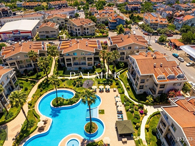 Marmaris Palmiye Sitesinde Bakımlı ve Şık Eşyalı Satılık Daire - Görsel 13