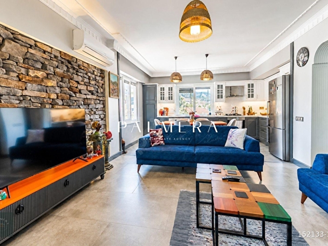 Marmaris Palmiye Sitesinde Bakımlı ve Şık Eşyalı Satılık Daire - Görsel 6