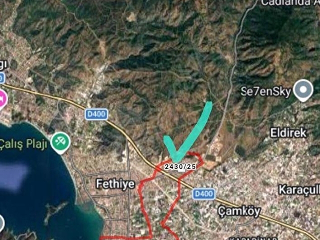Sedirden Çatalarıkta 484 m2 Satılık ARSA - Görsel 3