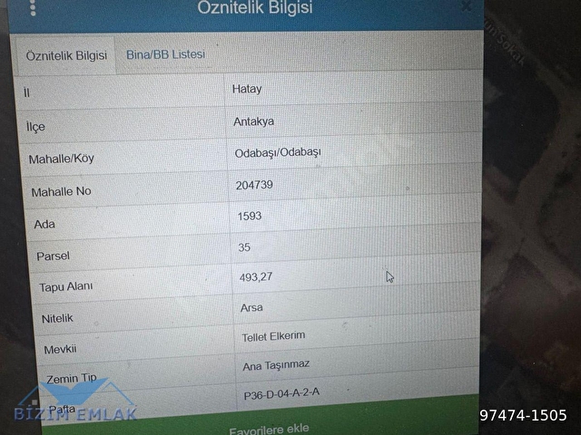 ODABAŞI DA4 PARSEL YAN YANA SATILIK 1975 METRE - Görsel 10