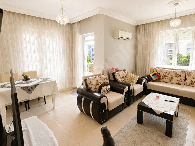 KONYAALTI LİMANDA DOĞALGAZ KOMBİLİ , AYRI MUTFAKLI 2+1 SATILIK DAİRE - Görsel 16