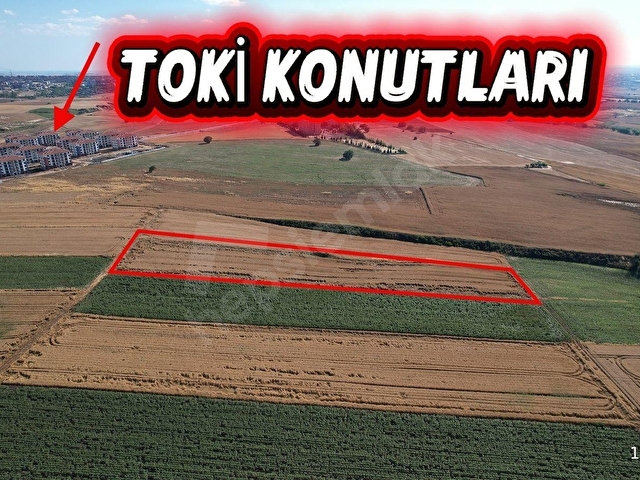 REDSTONEDAN HACIŞEREMET TOKİ YAKINI 8.606 M2 SATILIK TARLA - Görsel 11