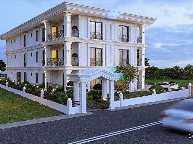 ÖNERLERDE BUTİK SİTEDE HAVUZLU SIFIR 2+1 LÜKS DAİRE - Görsel 2