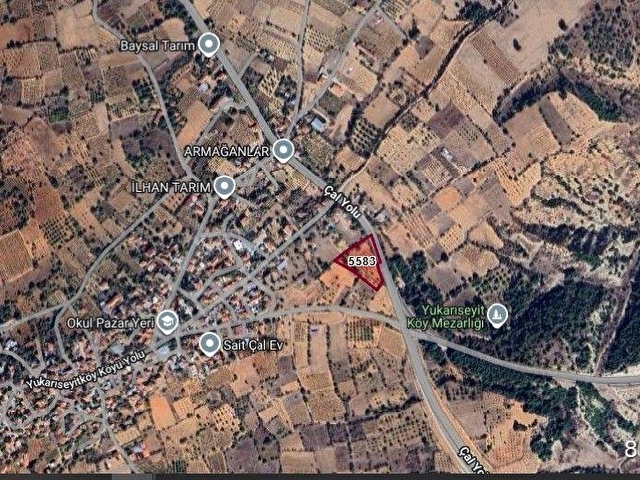 AYBARSTAN YUKARISEYİTTE SATILIK 5325 M2 BAHÇE - Görsel 3