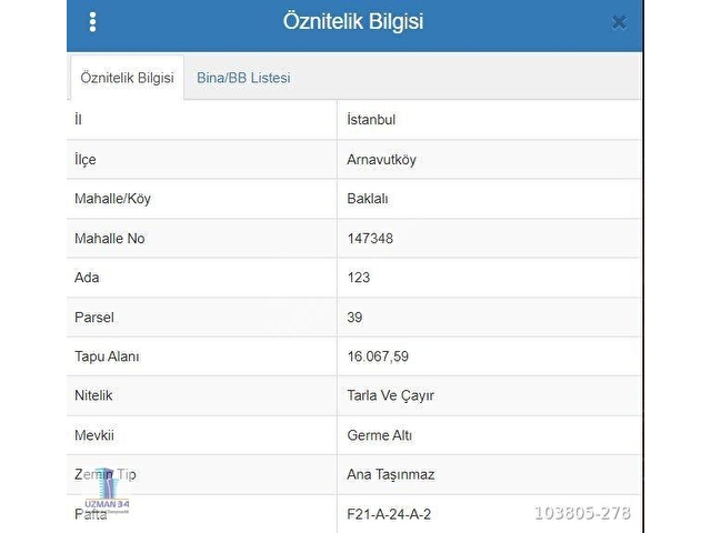 Arnavutköy Baklalıda 16.000 m² Kiralık Arsa - Görsel 14