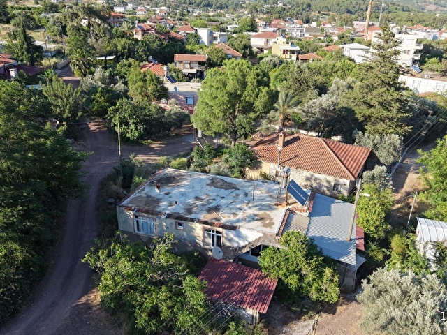 ADRASAN MERKEZDE 450m2 EVLİ PARSEL - Görsel 9