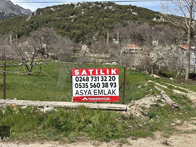 SUYUN CENNETİ AĞLASUN YEŞİLBAŞKÖY KÖYÜNDE FIRSAT ARSA - Görsel 11