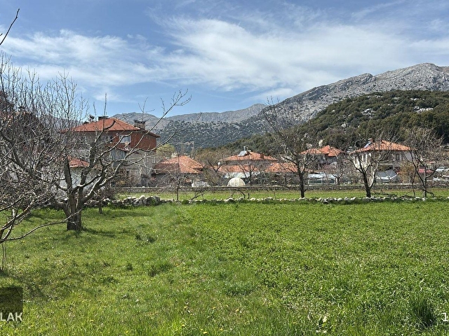 SUYUN CENNETİ AĞLASUN YEŞİLBAŞKÖY KÖYÜNDE FIRSAT ARSA - Görsel 3