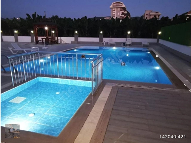 ALANYA MAHMUTLAR – BEST LIFE 6 RESIDENCE1+1 Full Eşyalı    5 Katlı Binanın 1 Katı    Güney Cephe - Görsel 16
