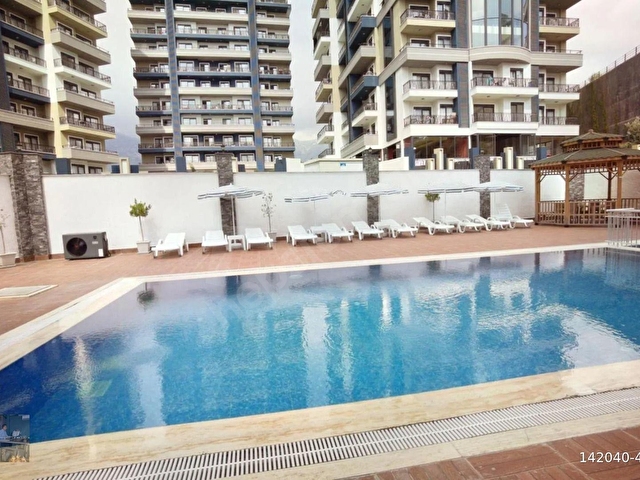 ALANYA MAHMUTLAR – BEST LIFE 6 RESIDENCE1+1 Full Eşyalı    5 Katlı Binanın 1 Katı    Güney Cephe - Görsel 20