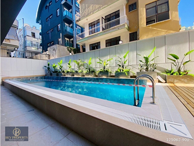 ALANYA MERKEZ 1+1 72M2 FULL AKTİVİTELİ LÜKS SATILIK DAİRE !!!!!! - Görsel 23