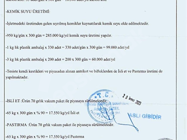 TAM DONANIMLI ET ÜRETİM TESİSİ - Görsel 4