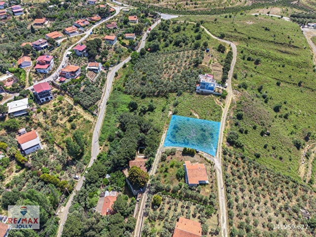 Seferihisar Tepecik Mah. Deniz Manzaralı 40 Emsal Konut İmarlı Arsa - Görsel 3