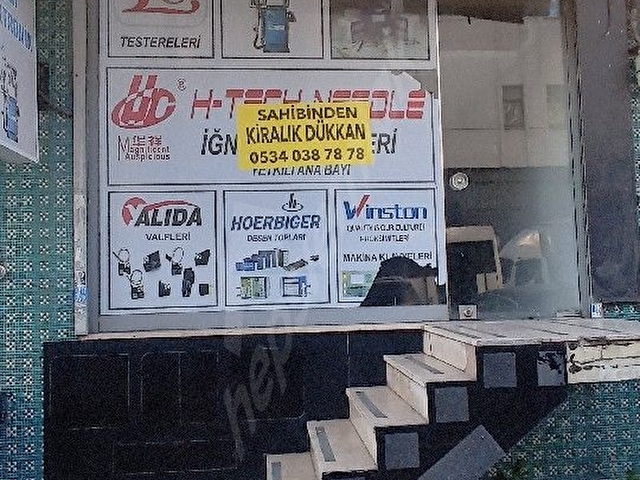 sahibinden kiralık dükkan