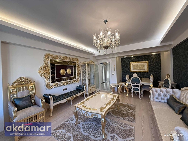 AKDAMAR - Y.Beyazıt Mah. EŞYALI 3+1 Kiralık Lüks Manzaralı Daire - Görsel 9