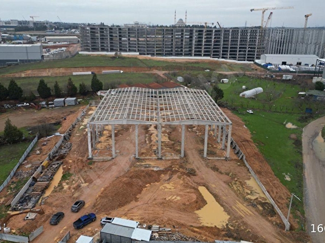 Yapım Aşamasında Gebze Balçık Tek Kat Satılık 4.100 M2 Depo