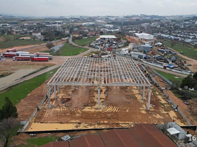 Yapım Aşamasında Gebze Balçık Tek Kat Satılık 4.100 M2 Depo - Görsel 5