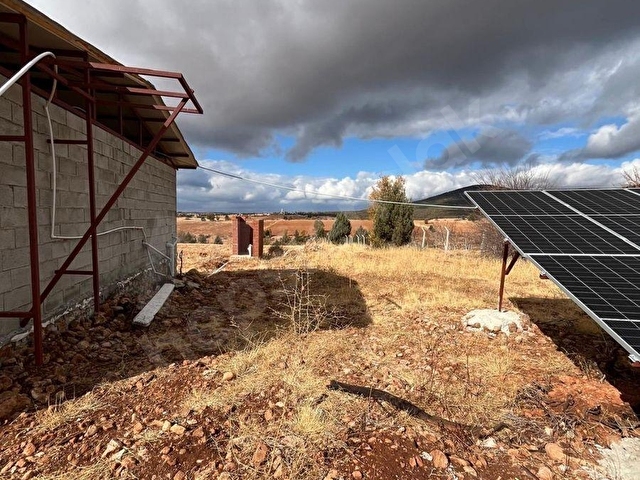 GÜNEŞ PANELİ EVİ OLAN 13828M2 TARLA ARAÇLA İÇİNE KADAR GİDİLİR - Görsel 12
