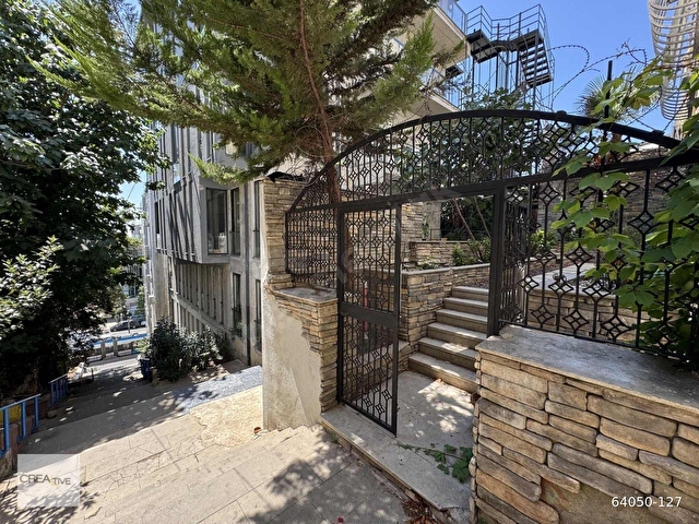 Cihangirde Teraslı Deniz Manzaralı Eşyalı Kiralık 1+1 Daire - Görsel 26