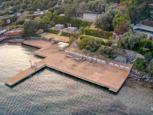 BODRUM TÜRKBÜKÜ HEBİLde DENİZE EN ÖN SIRA DUBLEKS VİLLA - Görsel 2