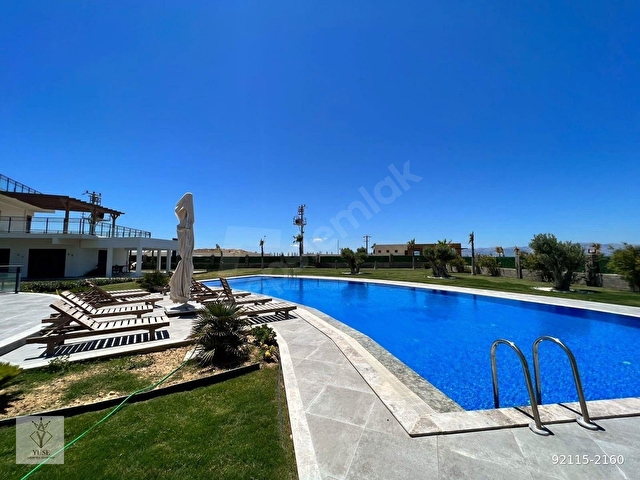 YUSEDEN ÇEŞME DALYANDA AYRICALIKLI SİTEDE BAHÇELİ SATILIK DAİRE - Görsel 9
