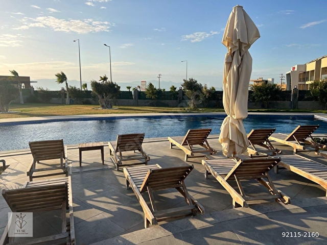 YUSEDEN ÇEŞME DALYANDA AYRICALIKLI SİTEDE BAHÇELİ SATILIK DAİRE - Görsel 6
