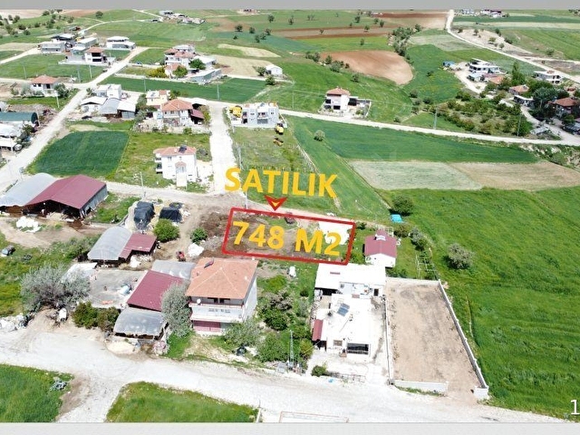 KORKUTELİ KÜÇÜKKÖY MAHALLESİNDE 748 M2 SATILIK İMARLI ARSA - Görsel 5