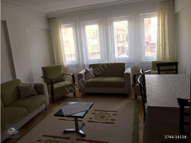 GÖRKEMDEN 3+1 120 M2 ARA KAT KOMBİLİ BAĞIMSIZ EŞYALI( MÖBLELİ) MANTOLAMALI CAD.PARALELİ HAS.YAKINI - Görsel 3