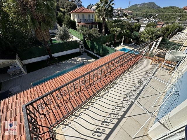 REMAXTAN FETHİYE, OVACIKTA, 5+1, MÜSTAKİL, EŞYALI SATILIK VİLLA - Görsel 18