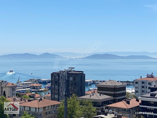 BOSTANCI SAHİLE YAKIN KAPANMAZ DENİZ VE ADALAR MANZARALI 4+2