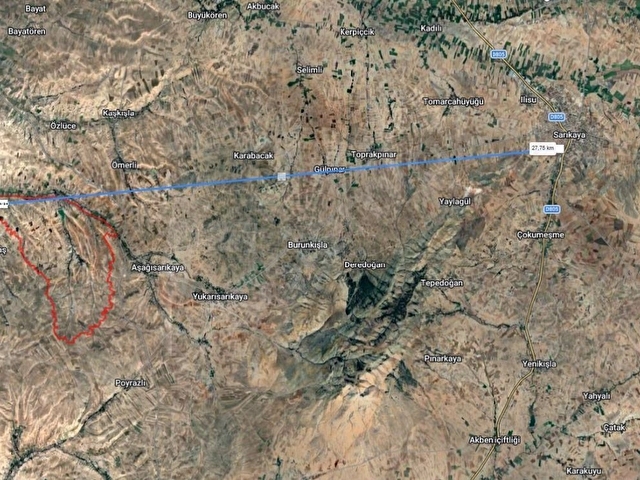 YOZGAT BOĞAZLIYAN YENİPAZAR-SELANİK 30.436m2 YOLA SIFIR TARLA - Görsel 21