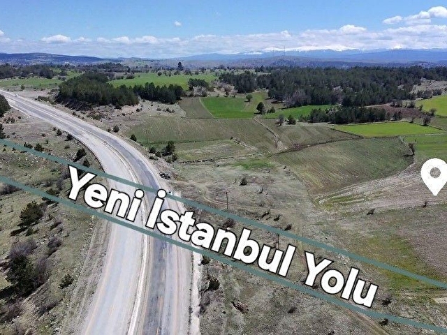 AK EMLAKTAN YENİ İSTANBUL YOLUNA CEPHE 3.5 DÖNÜM YATIRIMLIK ARAZİ