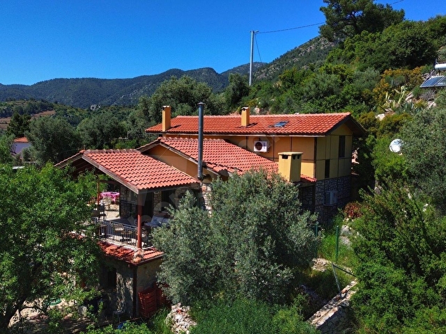 Datça Zeytincikte Satılık 1200m² Doğa İçinde Özgün 3+1 Taş Ev - Görsel 6