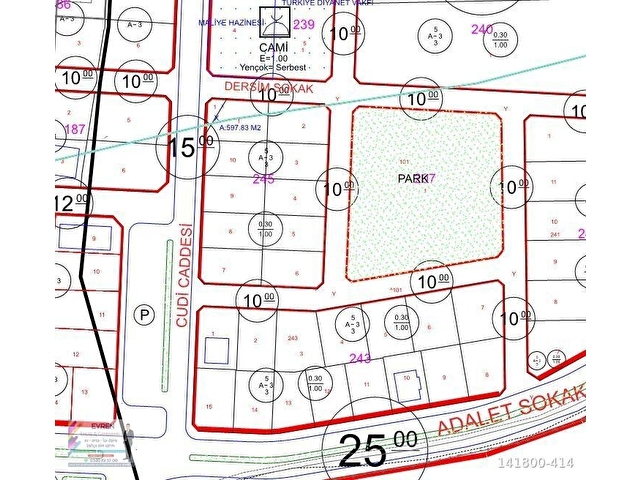 Satılık 510 m² 3 Kat İmarli Arsa - Görsel 9