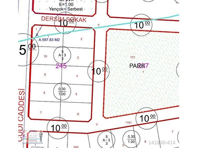 Satılık 510 m² 3 Kat İmarli Arsa - Görsel 7
