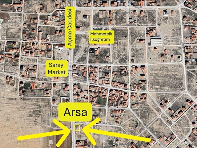 Başak Mah. Açma Caddesine Cephe 700m2 İmarlı Arsa Köşe Parsel - Görsel 7