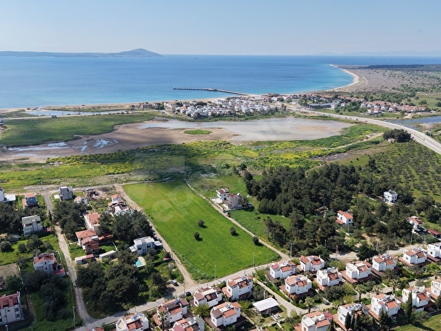 GEYİKLİ SAHİLDE DENİZ MANZARALI FIRSAT ARSA - Görsel 30